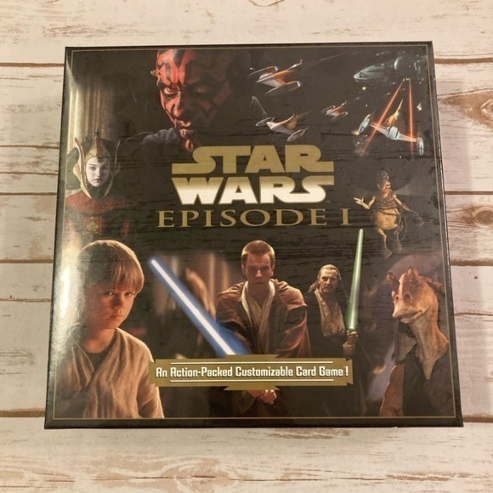 Vintage Star Wars Episode 1 Card Game